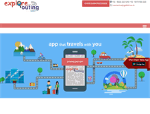 Tablet Screenshot of exploreyourroute.com